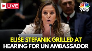 LIVE: Elise Stefanik Testifies At Senate Confirmation Hearing For UN Ambassador | Trump News | N18G