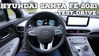 New Hyundai Santa Fe 2021 Test Drive Review POV