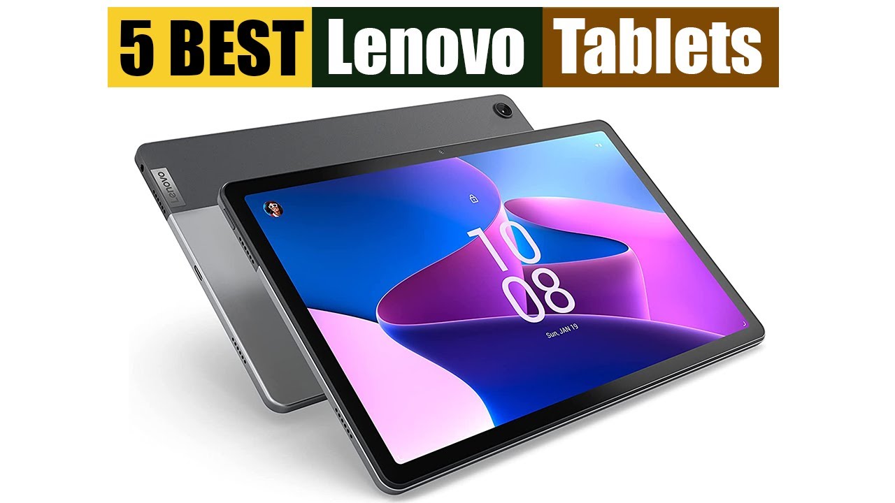 Best Lenovo Tablets In 2024 [Updated] - YouTube