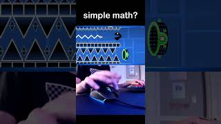 Geometry Dash: EXTREME Math Challenge! #shorts