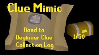 OSRS - Clue Mimic Loot From 50 Beginner Clue Scroll Caskets [1/50]