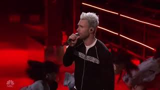 Big Boi Performs “Mic Jack” With Adam Levine On “The Voice”