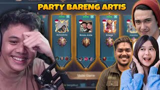 Party Bareng Artis Bikin Gw GROGI Coy!! - Mobile Legends