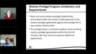 VBOC Webinar: SBA’s Final Rule on Joint Ventures, the Mentor Protégé Program, the 8a Program, and Mu