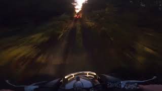 Dusk Cruisin on the Yamaha Raptor 660R Limited Edition