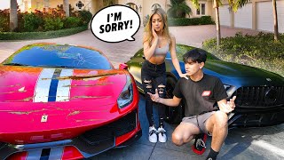 SWAPPING CARS With My Girlfriend *SHE BROKE IT*