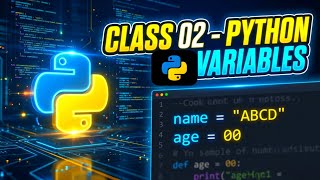Python - Variables | Class - 2 | learn Python.