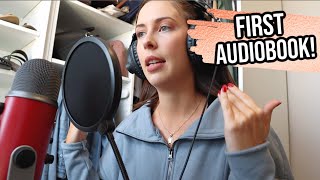 Narrating my First AUDIOBOOK!