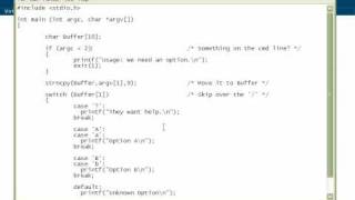 C Programming Tutorial 3-5: Switch Statement