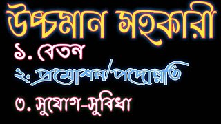 উচ্চমান সহকারী পদের কাজ কি । Upper Division assistant work