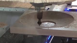 HOMAG　５軸制御CNC 加工動画2