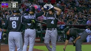 COL@ARI: Hundley's hits a line-drive three-run homer