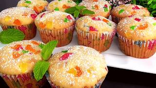 I've been looking for this muffin recipe for a long time! ONLY 2 EGGS! Very tender and very tasty! I