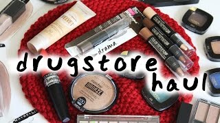 HAUL NEW Affordable Drugstore Makeup! 2016