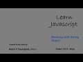 Learn Javascript: Working with Strings - Swap case - Looping