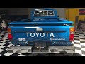 1982 toyota pickup sr5 4x4 light video