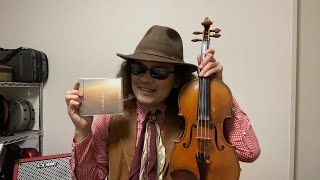 全盲のバイオリニスト穴澤雄介、まさかの自撮りYouTubeライブ！！　未知なる世界へ飛び立とう♪