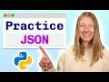 [Practice Problems] JSON in Python - Visually Explained