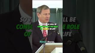 "I wish you bad luck" Chief Justice John Roberts Speech #commencementspeech #chiefjusticejohnroberts