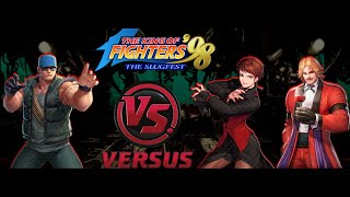 KOF 98 CLARK VS VICE AND BOSS RUGAL 🔥 BEST FIGHT 🔥