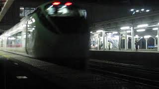 常磐線　E657系　上り回送　友部駅通過　2019.10.20