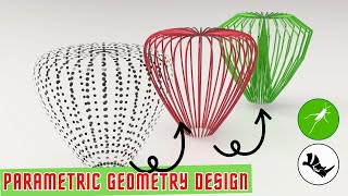 Simple Parametric Geometry Design in Grasshopper & Rhino