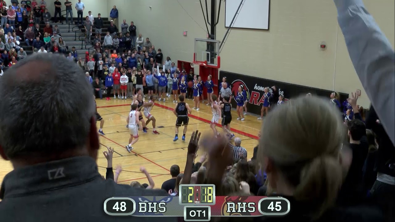 Basketball Boys "Play Of The Week" - BHS Vs RHS - Jan. 10, 2020 - YouTube