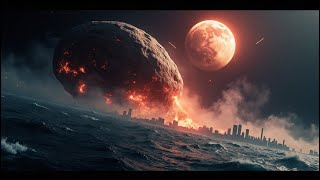 4K COSMIC COLLISION: Supermoon & Meteor Storm 2025 Annihilate Earth | Ai Cinematic