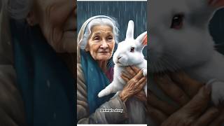 Grandma rescue the rabbit 🐰#rabbit #rescue #animals #story #animalstories #ai #aivideo #aivideogener