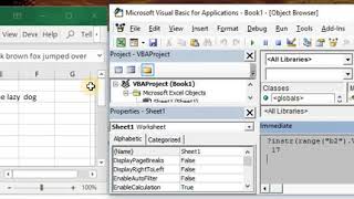 VBA Instr Command tutorial