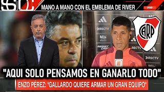 🎙️ESPN Y LA IMPERDIBLE ENTREVISTA A EL EMBLEMA DE RIVER PLATE ENZO PEREZ