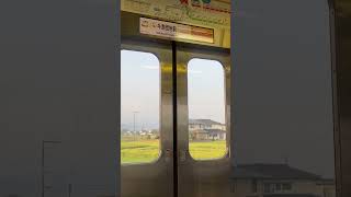 朝の横河原線を走る3000系 #伊予鉄道 #railway #shorts