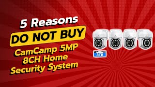 CAMCAMP 5MP Security Camera | 5 Shocking Reasons NOT to Buy! 🚫🔍