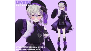 [Live2D Model Showcase]黒川千 新衣装[VTuber]