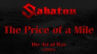 Sabaton - The Price of a Mile (Lyrics English \u0026 Deutsch)