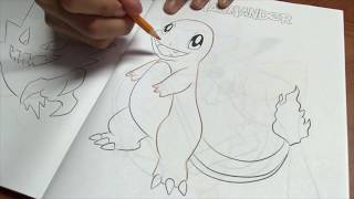 Pokemon Charmander Color Page