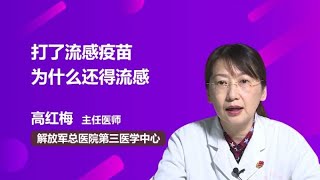 打了流感疫苗为什么还得流感 高红梅 中国人民解放军总医院301医院