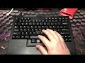 tex shinobi enjoypbt wob with modded g h b keys and zilent 62g lubed with 3203 and filmed .