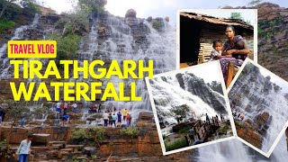 A Visit to Famous Tirathgarh Waterfall \u0026 Village Fair/Mela | Chhattisgarh | Village Life|Countryside