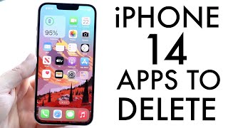The First Apps You Should DELETE On Your iPhone 14