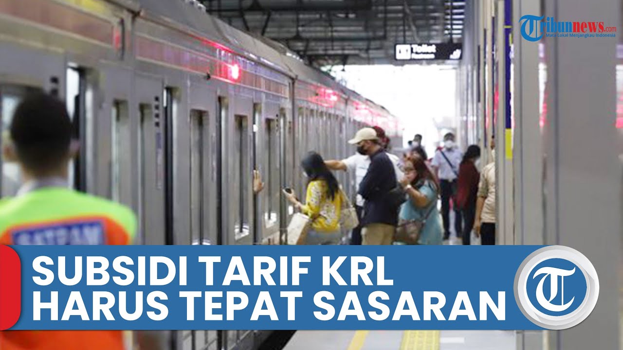 Pengamat Transportasi: Subsidi Tarif KRL Jabodetabek Harus Tepat ...