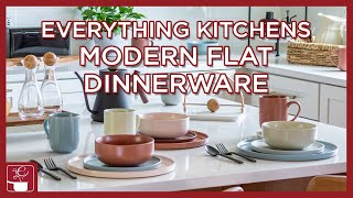 Everything Kitchens Modern Flat Dinnerware Collection