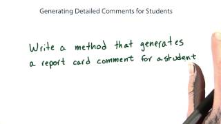 generating detailed comments - Intro to Java Programming