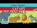Safari Animals for Kids 🐘🦁🦓 | Animated Kids Book | Vooks Narrated Storybooks