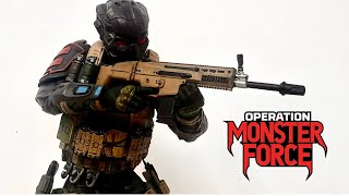 Operation: Monster Force Season 01 Delta Red Nocturnal Operations Trooper, Larkin’s Lair