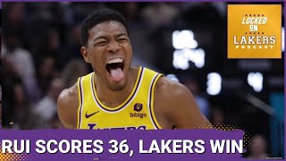 Davis (37 pts), Hachimura (36 pts) Fuel Lakers' 138-122 Win over Jazz. Warriors Wanted LeBron Trade!
