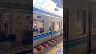 東京メトロ東西線07系.快速（東葉高速線直通）行徳駅、高速通過！#shorts #高速通過 #東京メトロ東西線