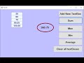 VB.NET | How to Calculate Sum, Max, Min, and Average from Dynamically Created TextBoxes 🔥