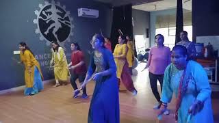 dandiya dance / Celebrating teej festive