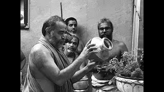 Ati Rudram Poornāhuti and Brindavana Abhishekam